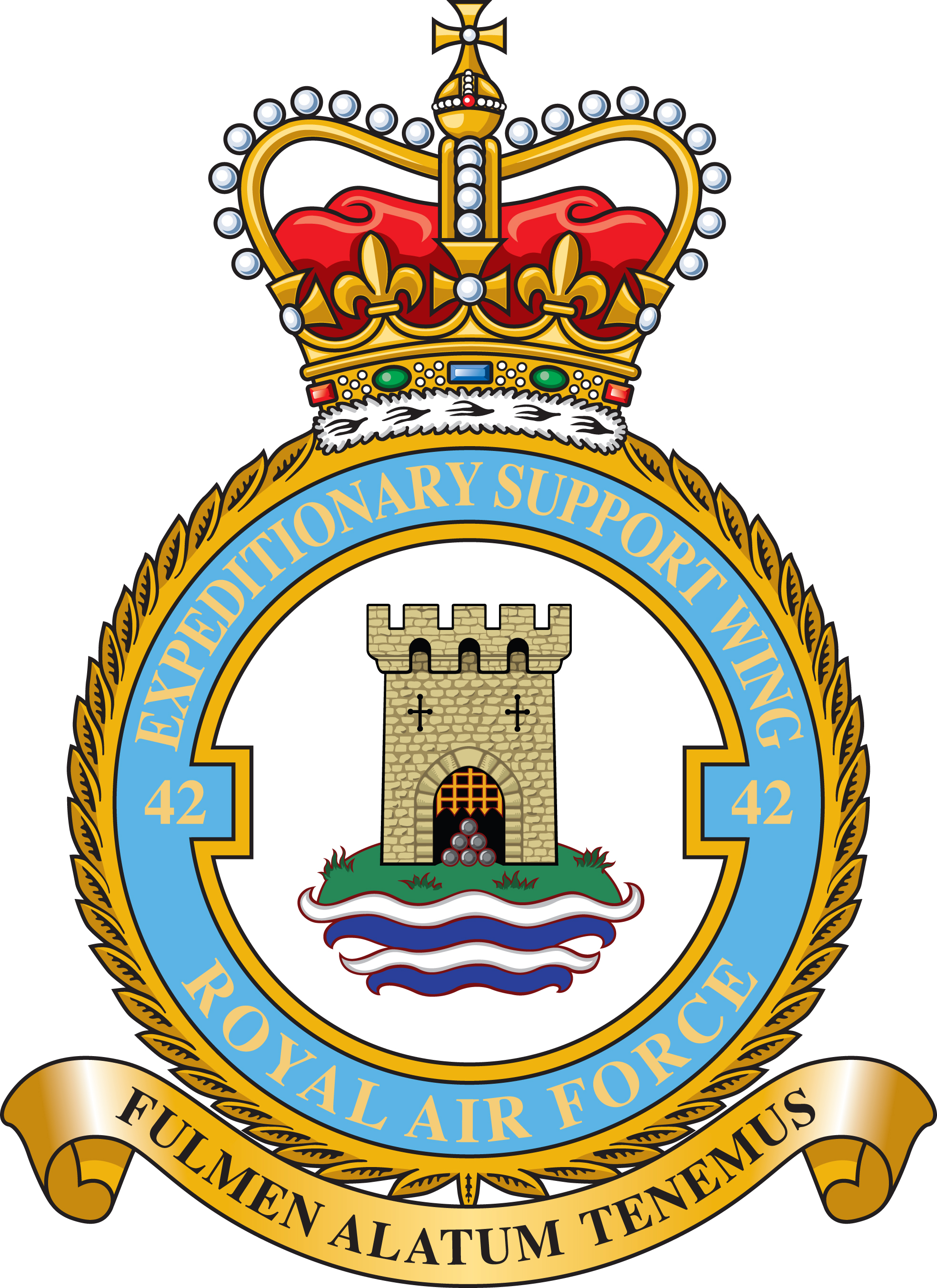 42 Expeditionary Support Wing Badge